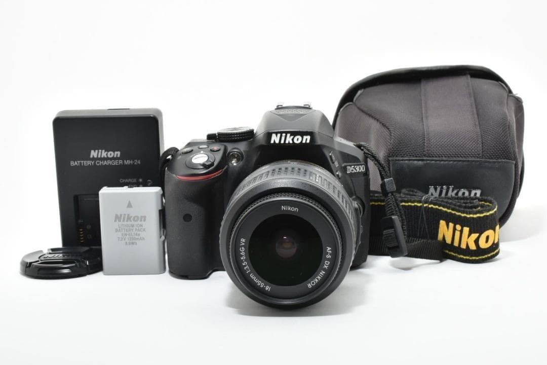 【大人気】 Nikon ニコン D5300 レンズキット デジタル一眼カメラ