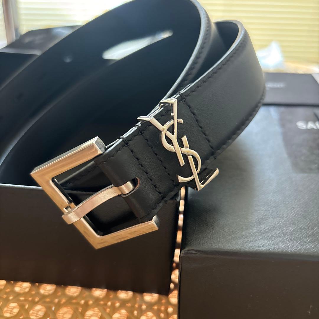 イブサンローラン　ベルト　YSL
