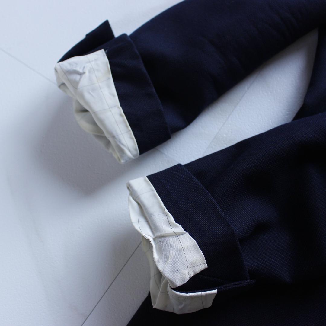 BOGLIOLI DOVER ジャケット シェルボタン ネイビー ホップサック