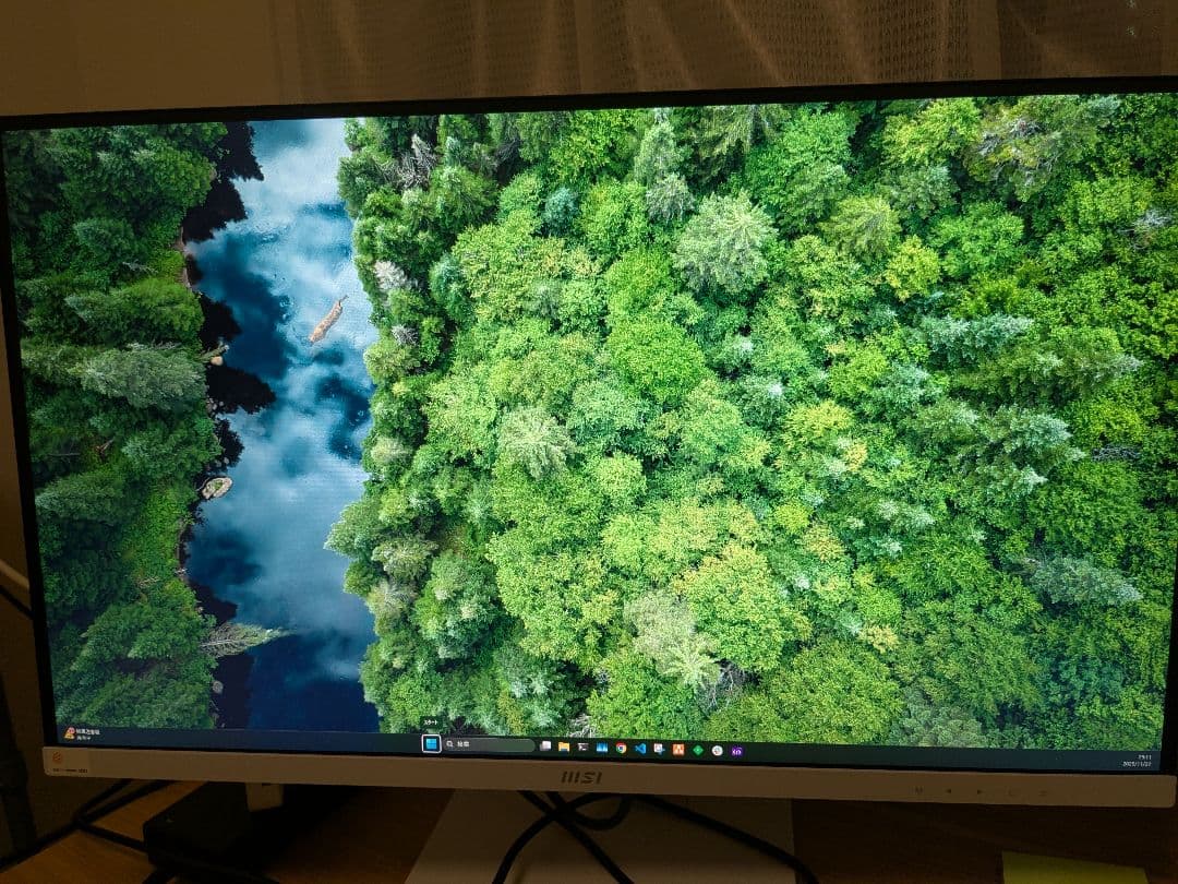 msi モニター　MD272QXPW