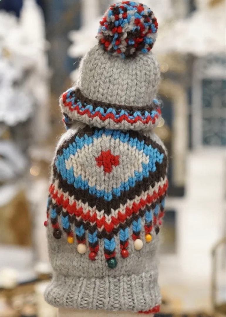 52◆ Anniversary オルテガニットベスト パピリーヒルズ　ニット帽