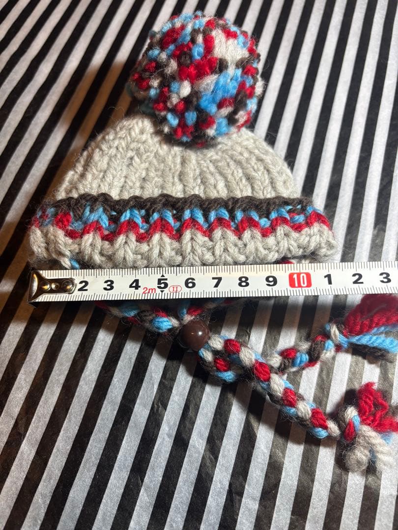 52◆ Anniversary オルテガニットベスト パピリーヒルズ　ニット帽