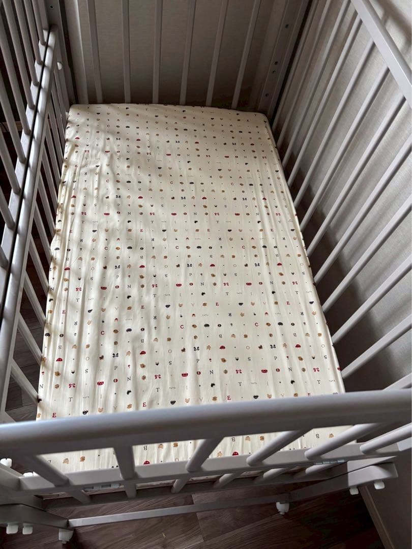 ノモック　Wオープンハイタイプ　ベビーベッド+寝具セット　10月30日迄限定販売