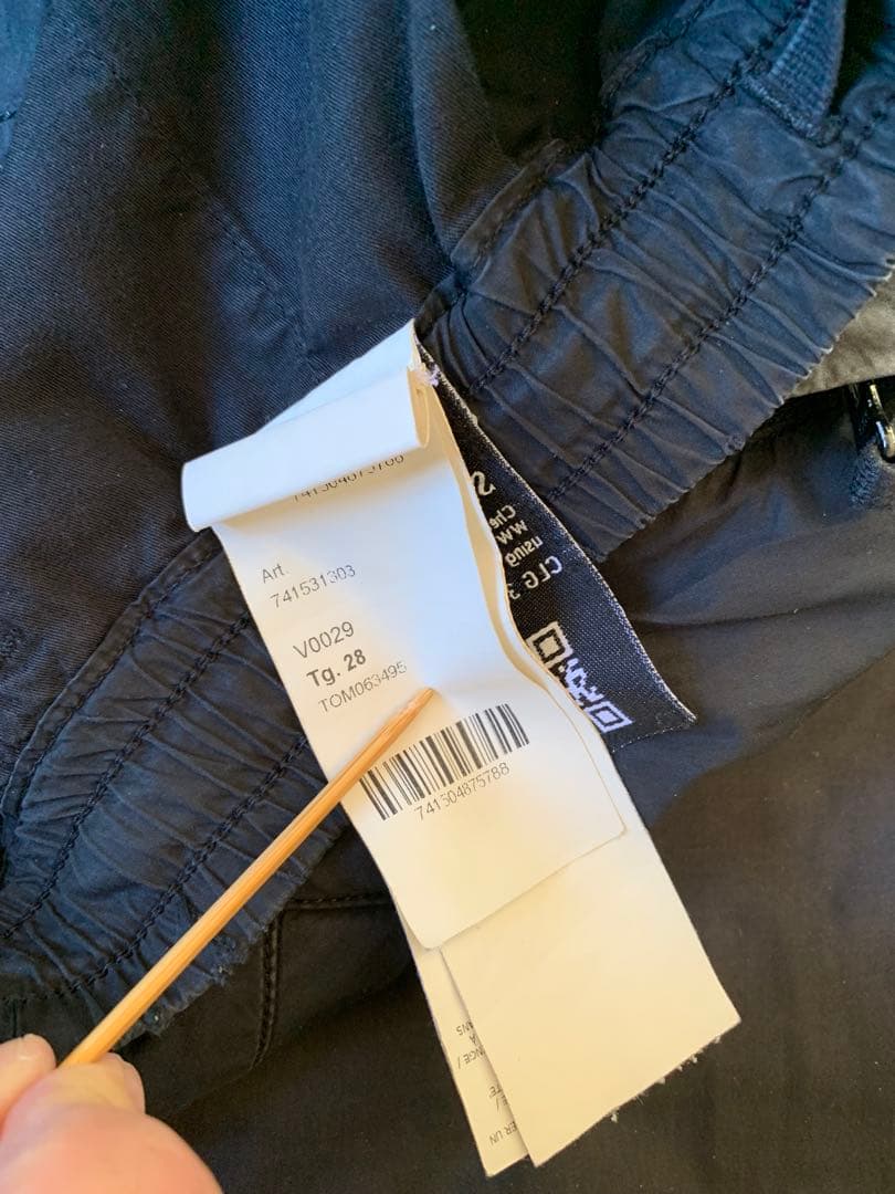 STONE  カーゴパンツ ブラック