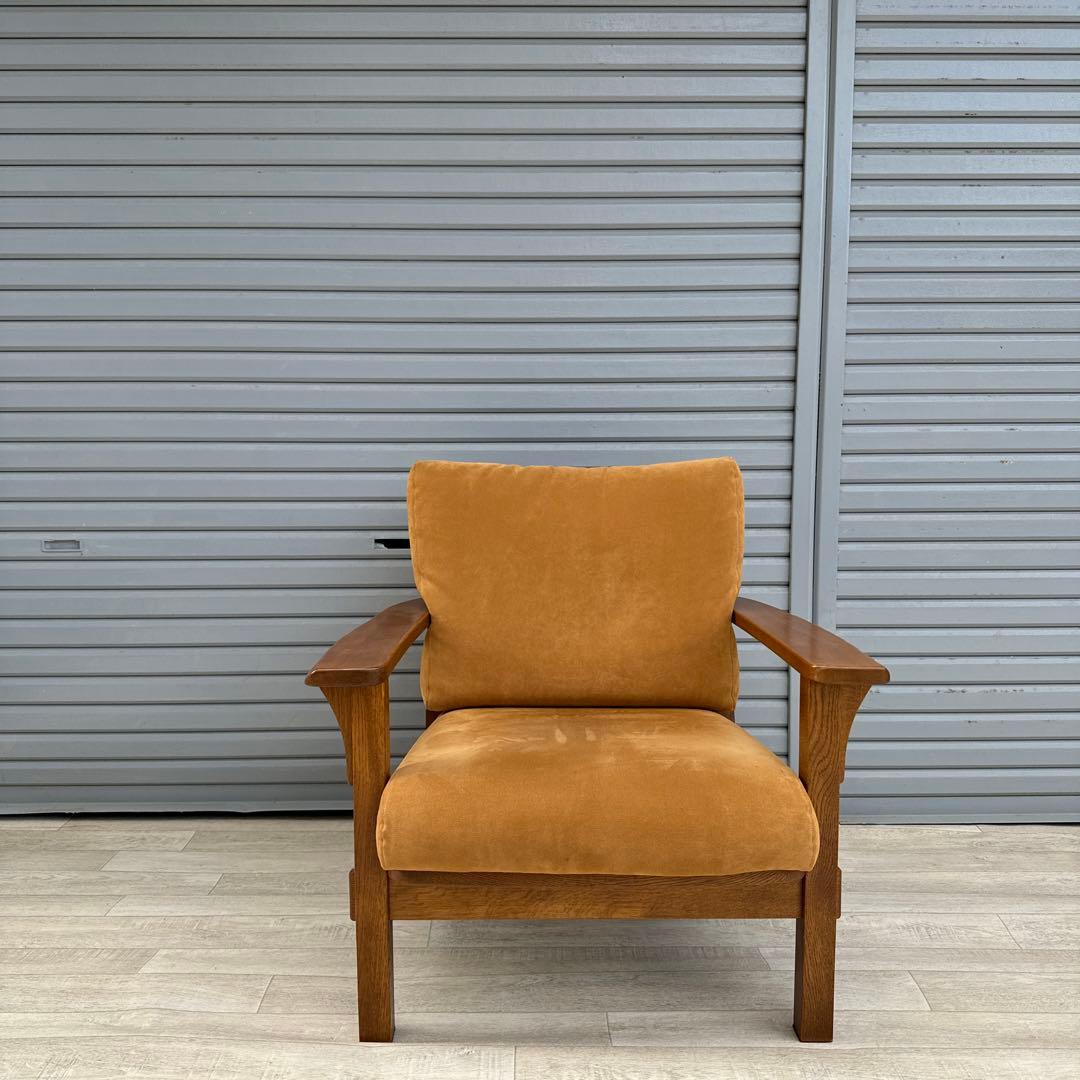 柏木工　かしわ　シングルソファ　1人掛け　ソファ　②