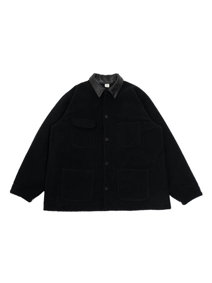 ジャケット・アウター OVY Casentino Over Half Coat (black) L