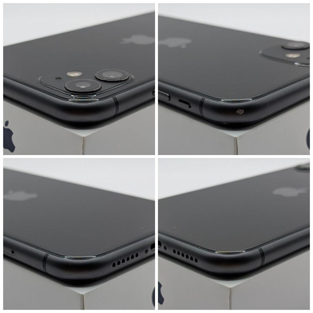 iPhone11 64GB ブラック 新品バッテリー SIMフリー　美品
