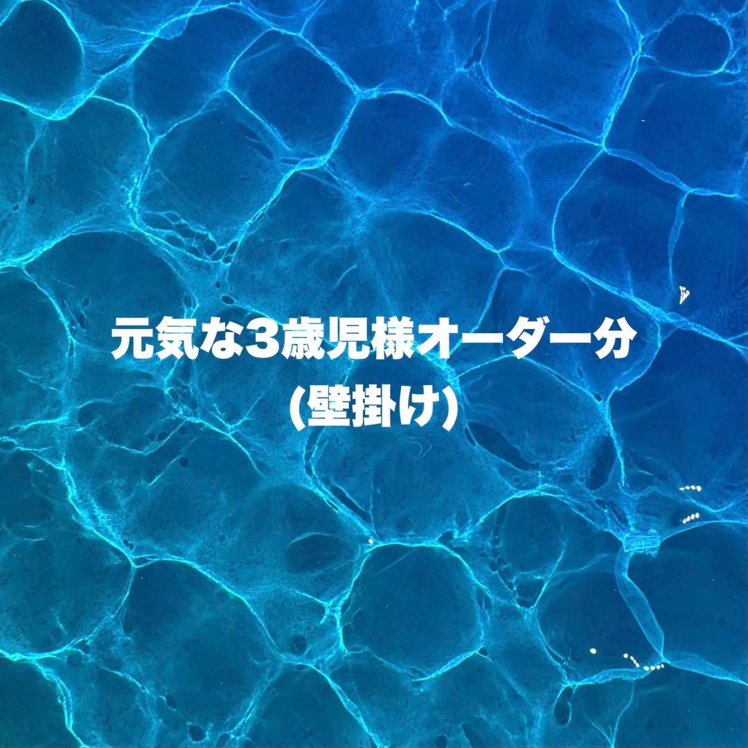 (壁掛け)レジンアート オーシャンアート マンタ 海 アート 波紋