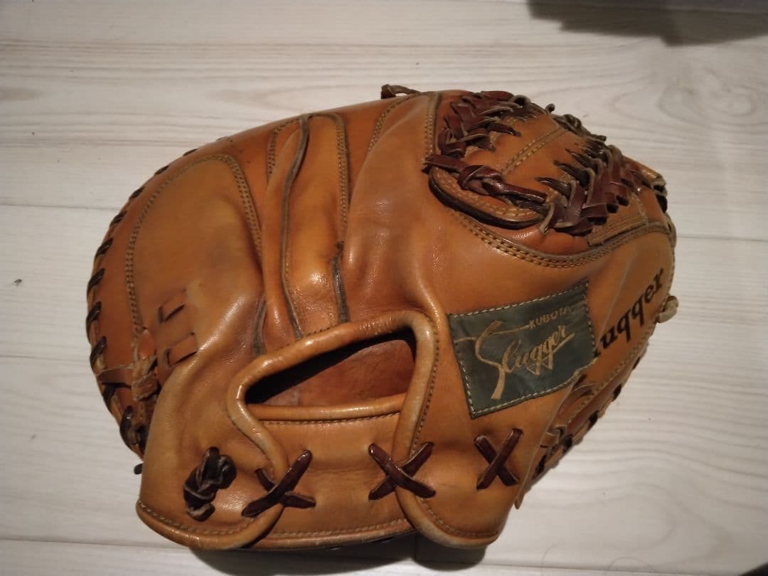 【美品】Slugger プロフェッショナルモデル 硬式　捕球練習用グローブ