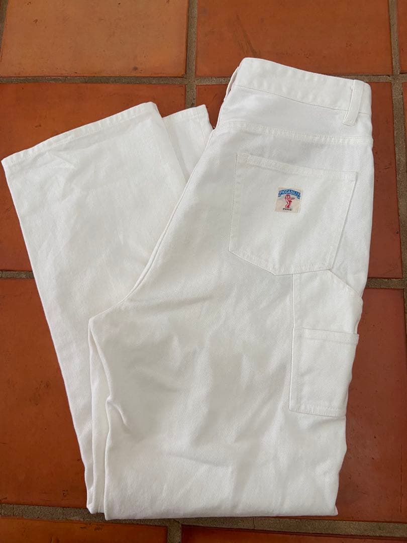 【タグ付新品】ok.soon オクスン 別注 ピカデリー ペインターパンツ