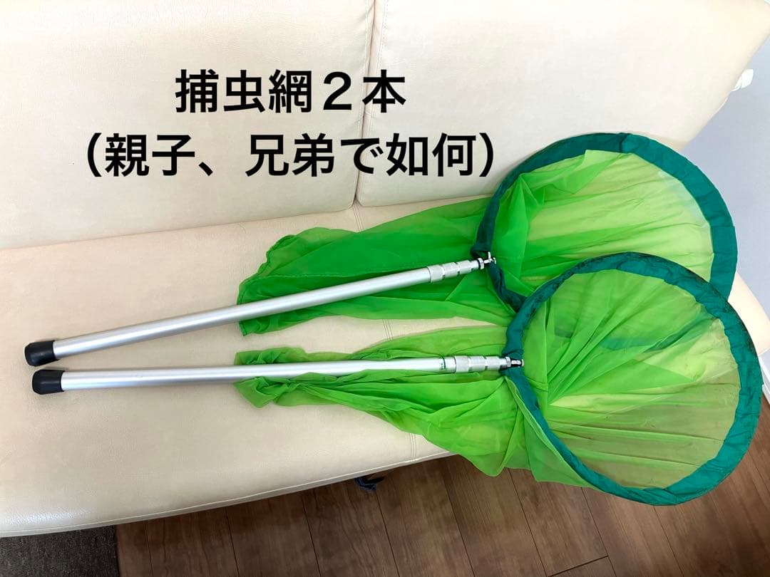 捕虫網２本