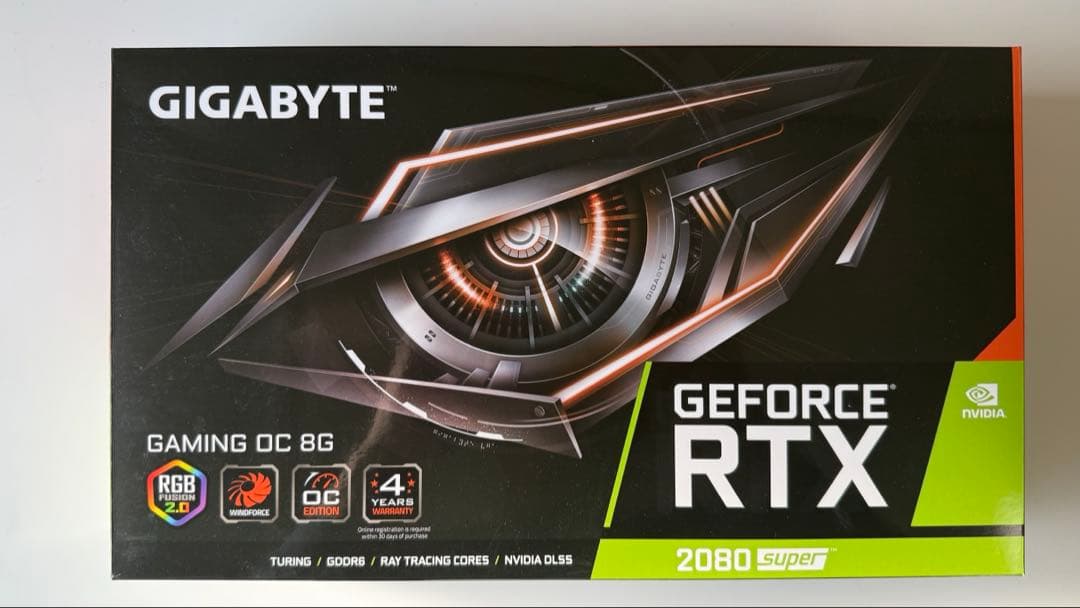 グラフィックボード・グラボ・ビデオカード GIGABYTE NVIDIA GeForce RTX2080Super