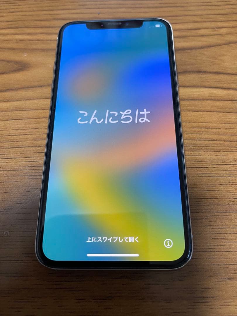 iPhoneX 64GB SIMフリー　バッテリー100%