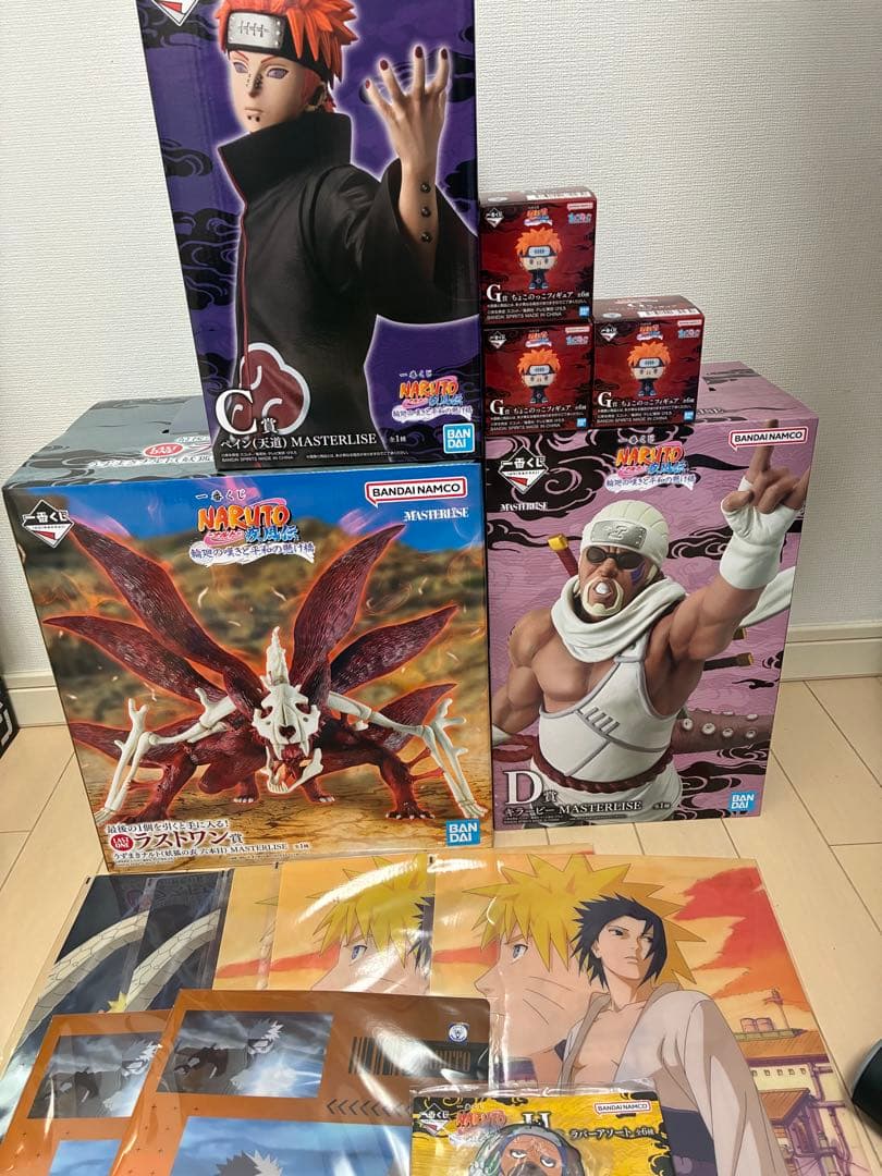 NARUTO 一番くじ 6体 おまけ付き フィギュアセット