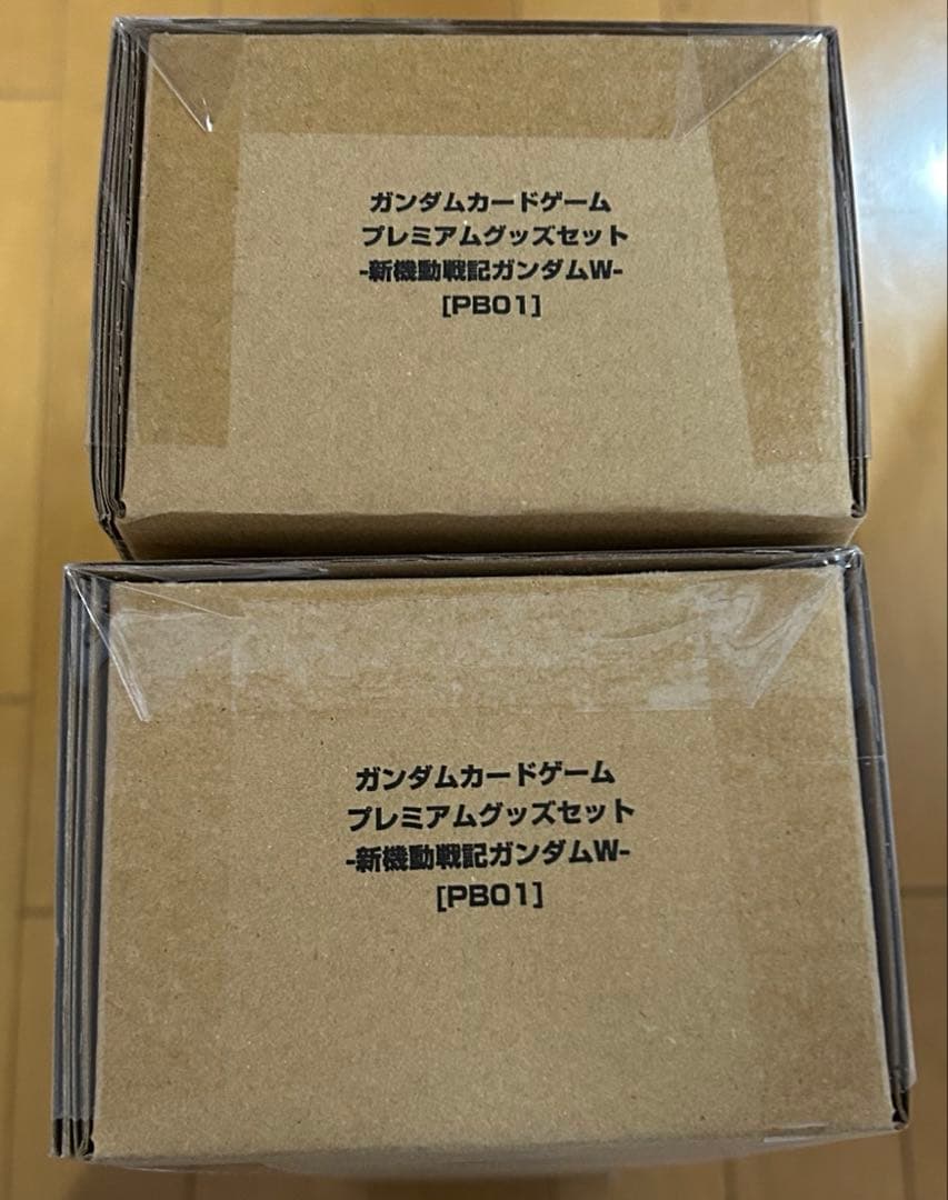 ガンダムカードゲーム プレミアムグッズセット 新機動戦記ガンダムW 2セット