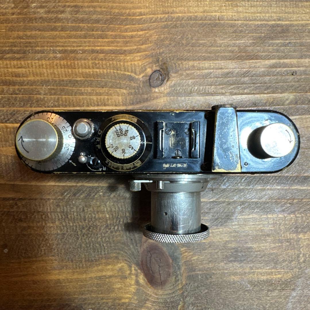 バルナックライカ 1型 (C型) + 全周ニッケルエルマー50mm