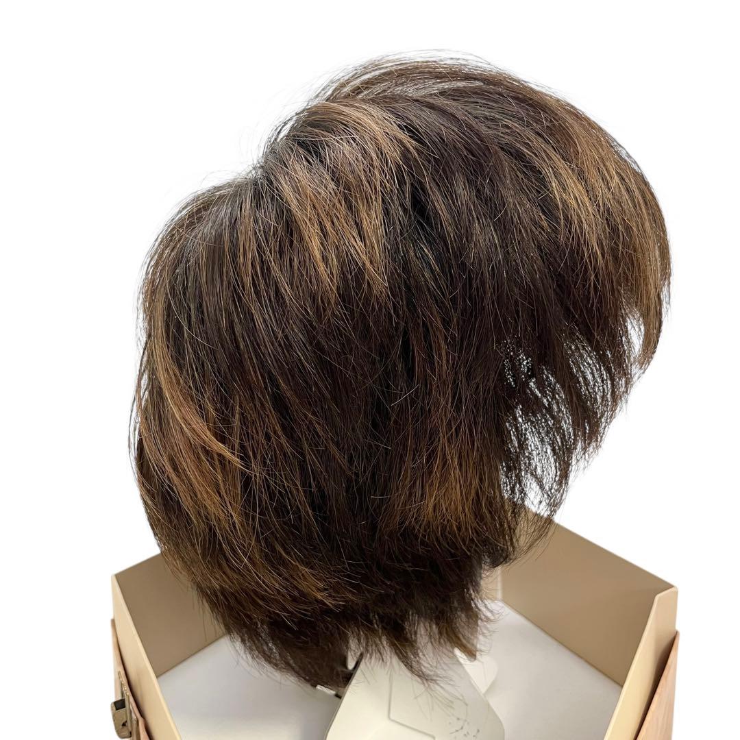 アデランス　フォンティーヌ　VALAN ウィッグ　ショート　人毛