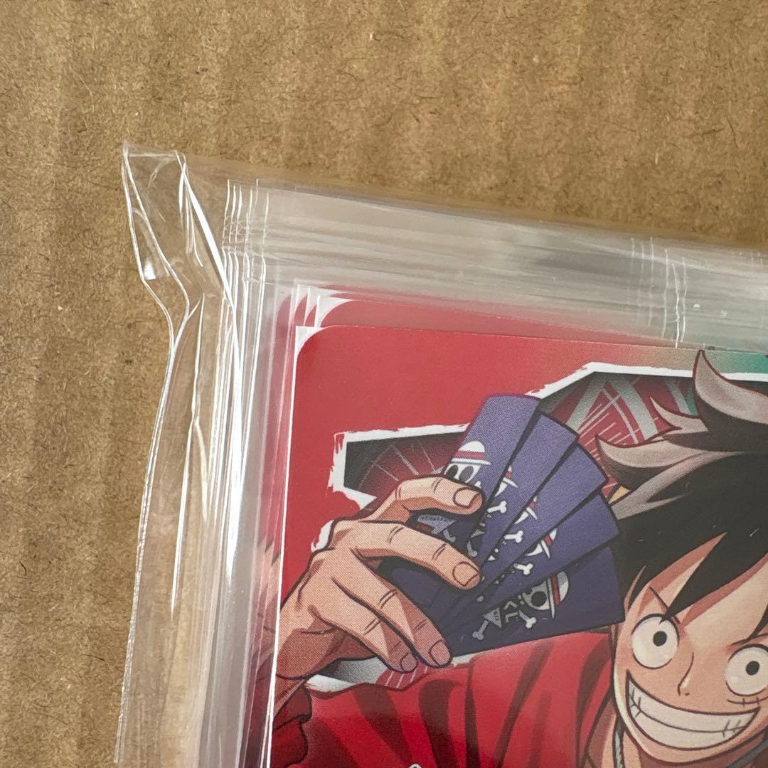くじ ONE PIECE モンキー・D・ルフィ プロモカード　20枚　新品未開封