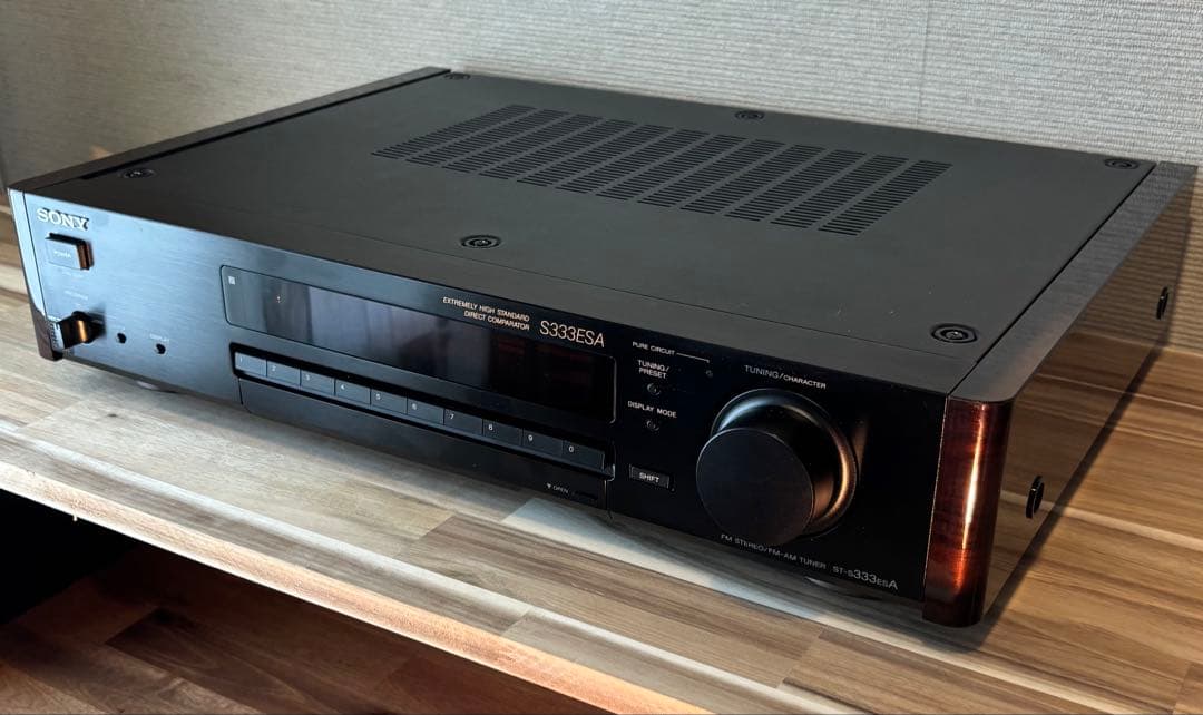 超美品　SONY S333ESA ステレオラジオチューナー　整備調整済み