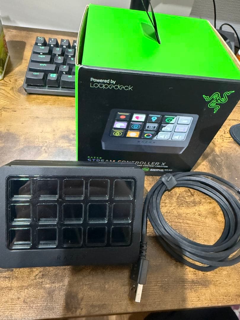 Razer Stream Controller X デック