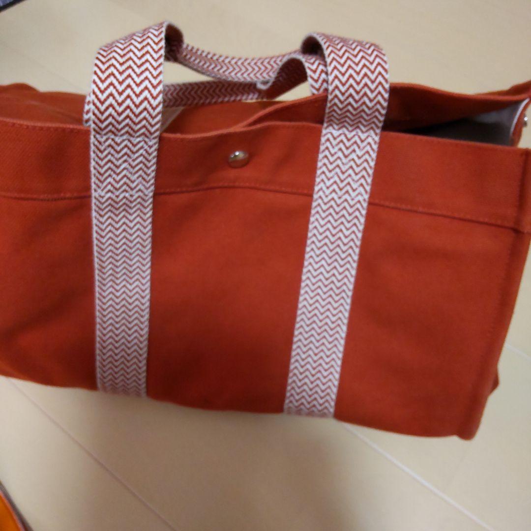 専用、オレンジ トートバッグ 大きめ ツイストストラップ、その他３点
