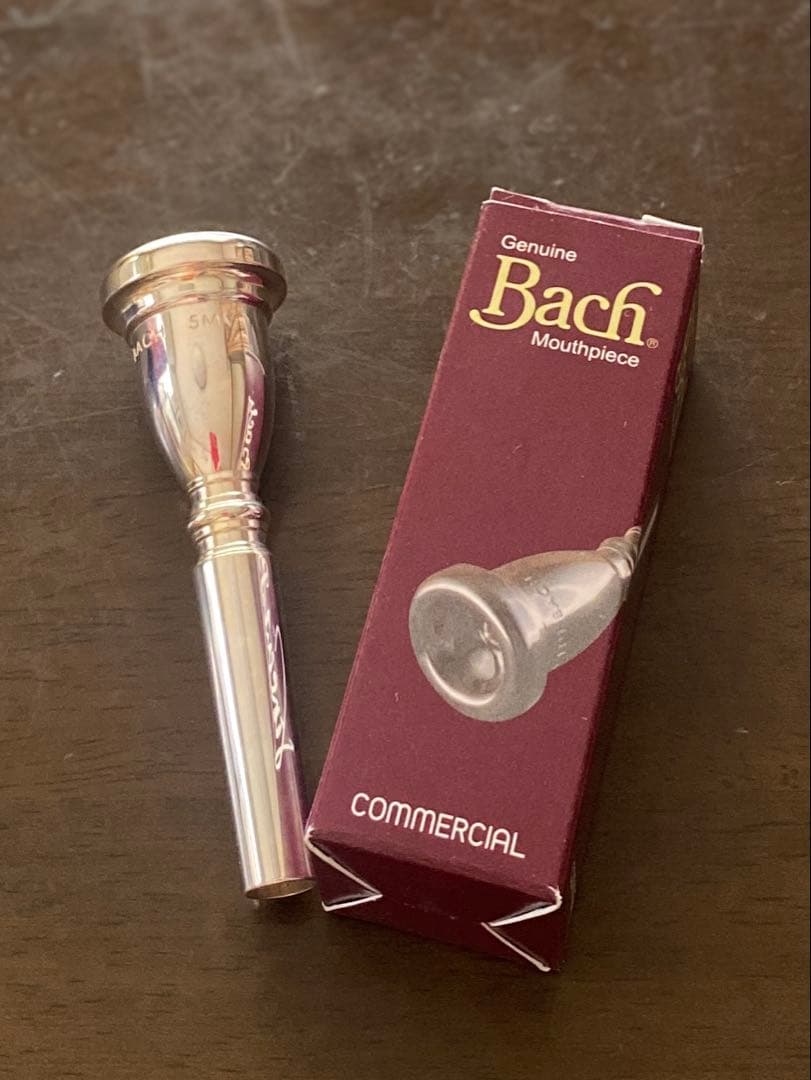 Bach Commercial トランペットマウスピース5MV