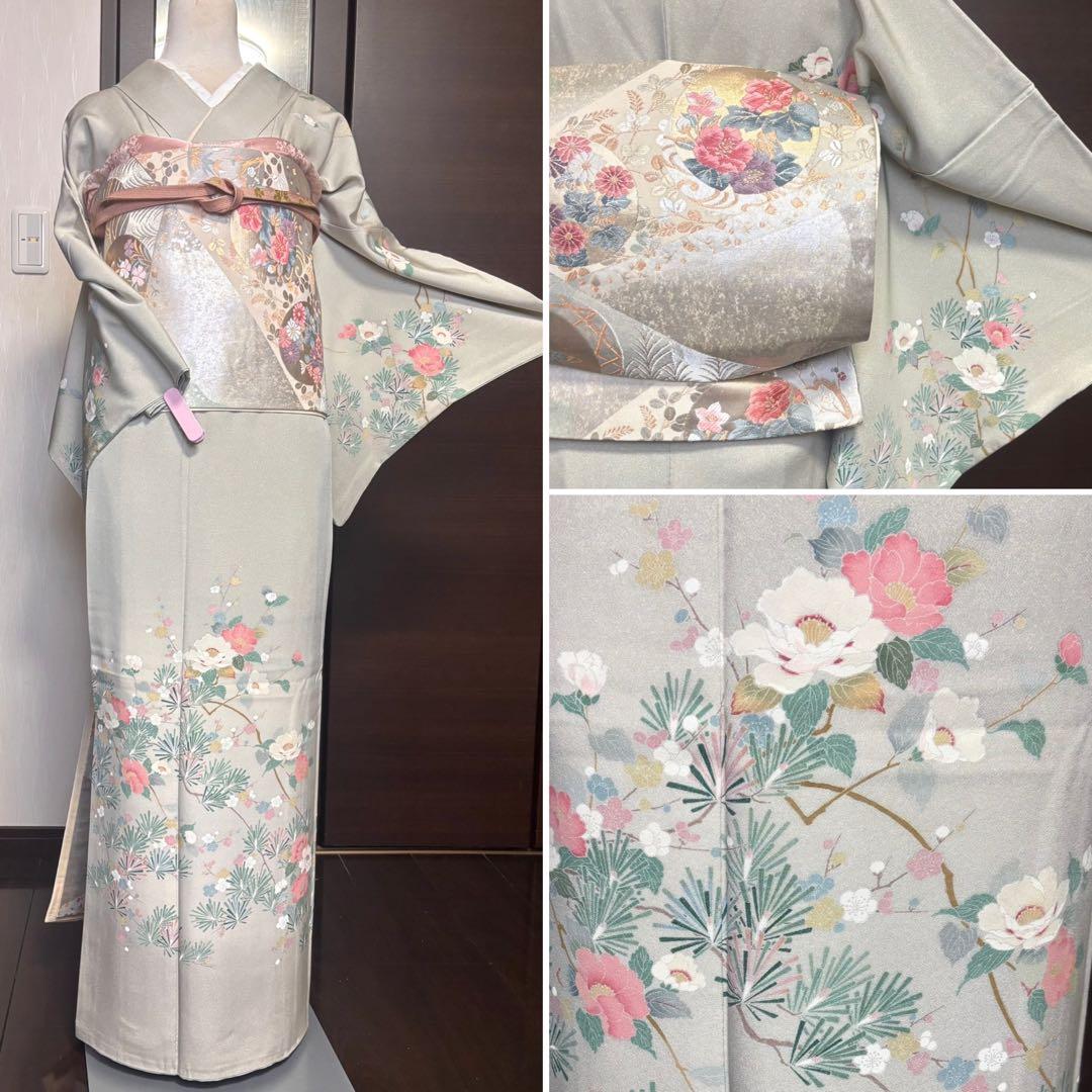 友禅　訪問着　フルセット　入学式　卒業式　お宮参り