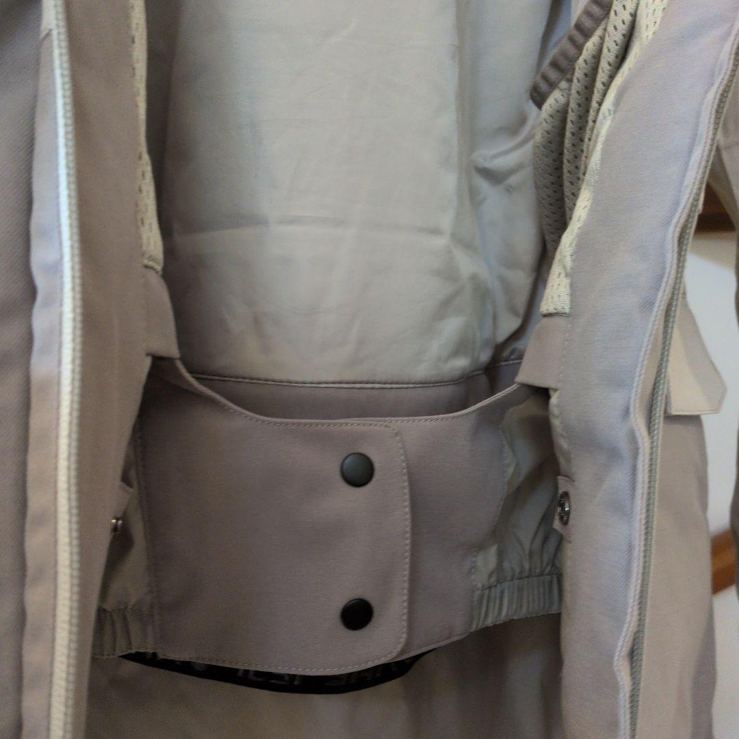 【ICEPEAK・美品】スキー・スノーボードジャケット ベージュ/ホワイト