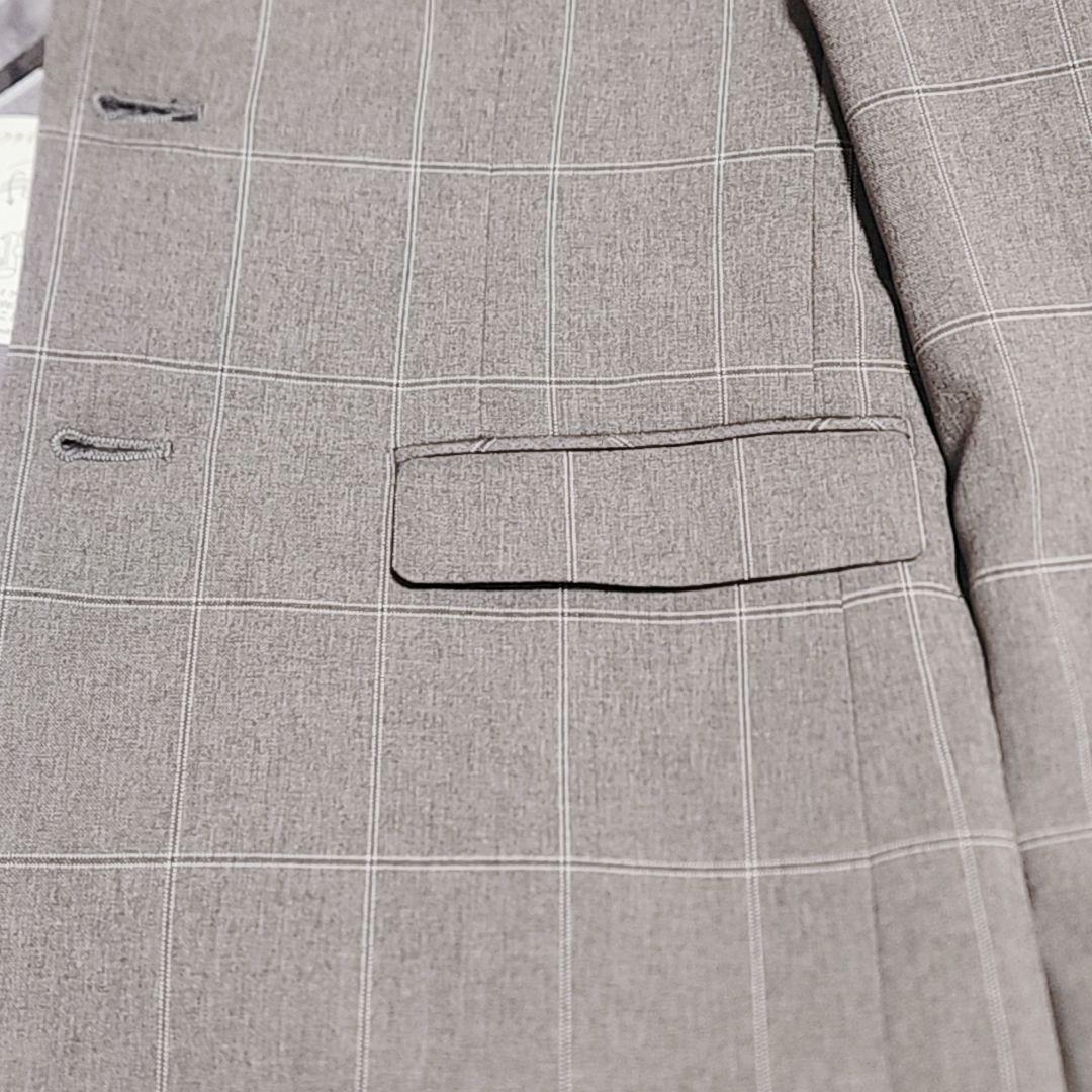 WANDER FACTORY キッズスーツ 160 ５点セット グレー チェック