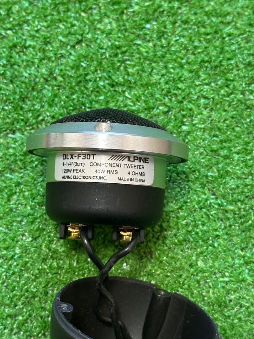 アルパイン DLX-F30T 3cmカーツイーターセット。動作確認済み。