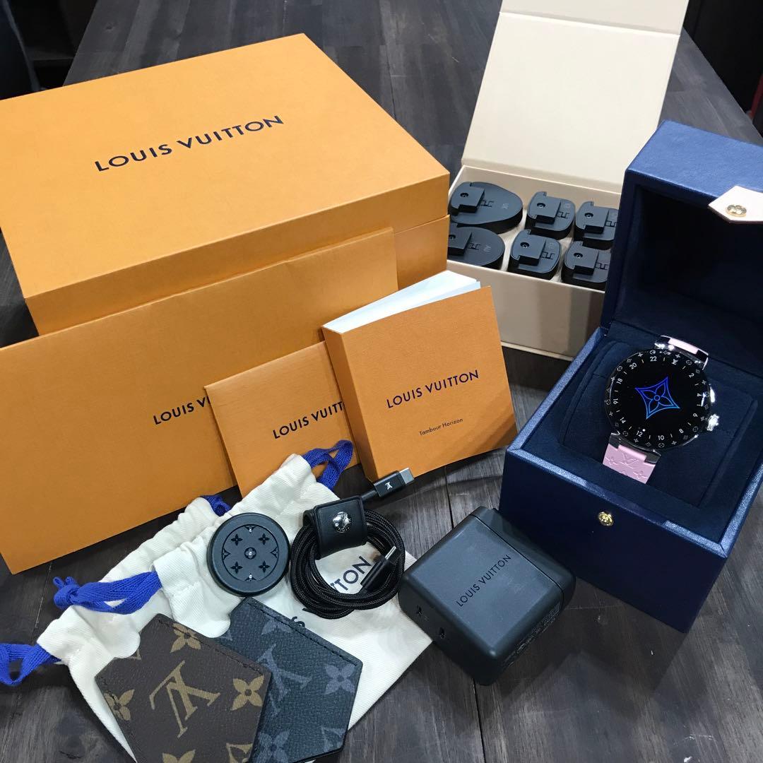 ルイヴィトン タンブール ホライゾン ステンレス ライトアップ C005495