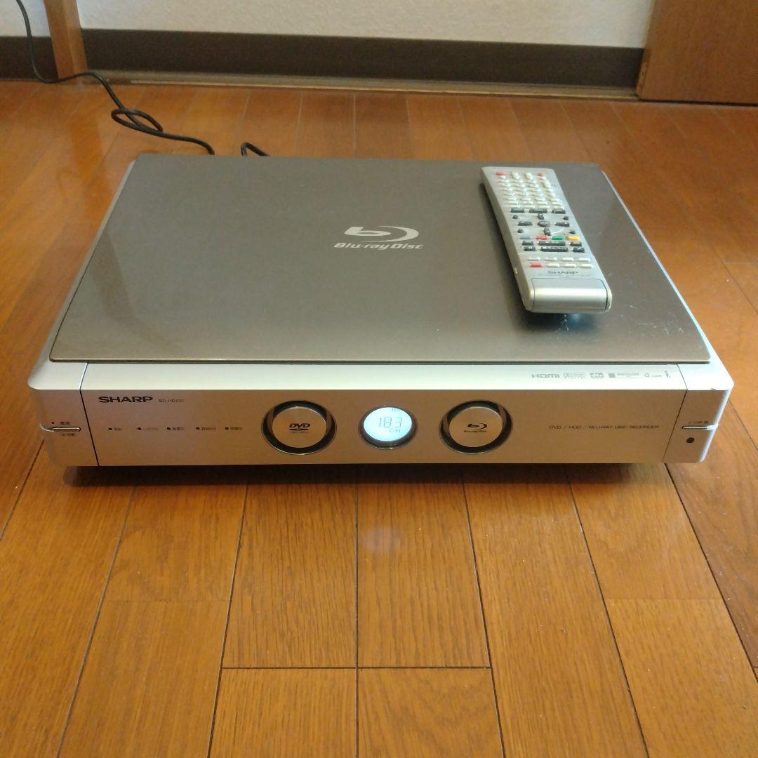 SHARP BD-HD100 Blu-ray/DVDレコーダー