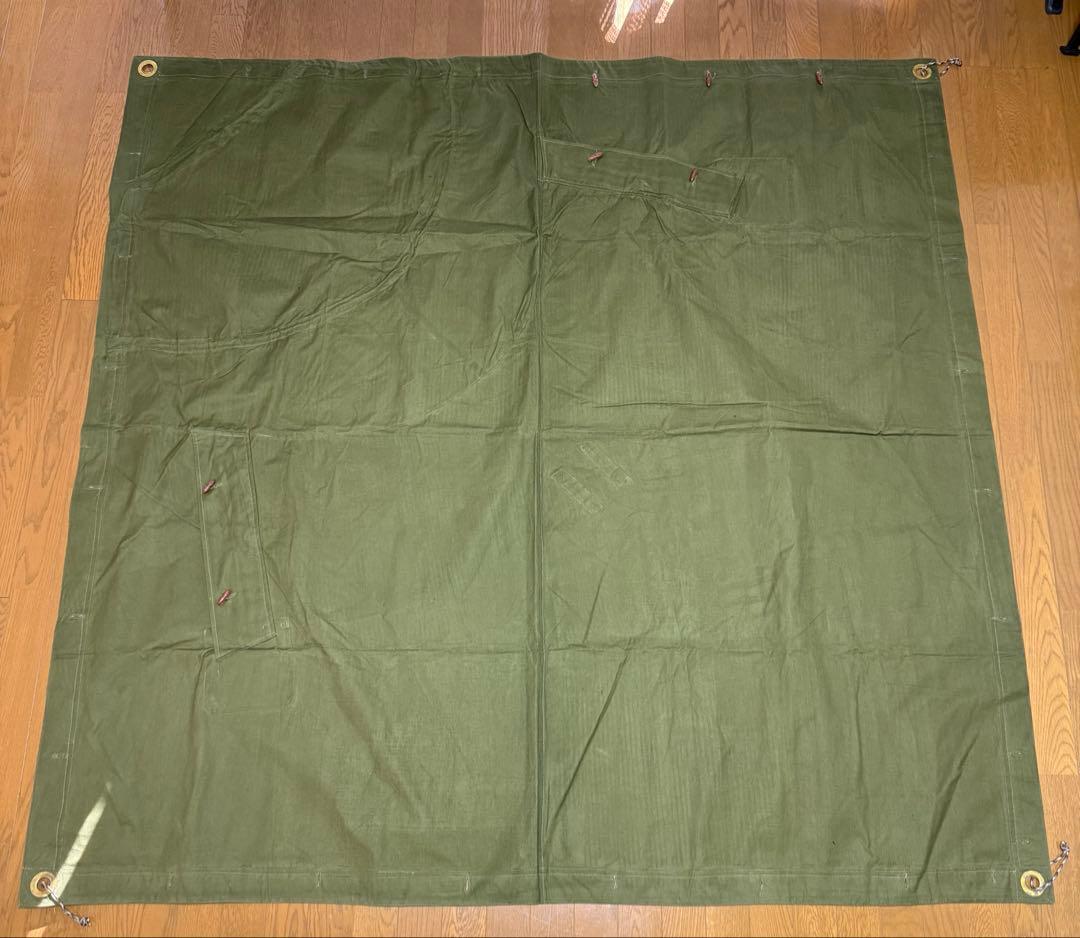 ルーマニア軍幕（オリーブ）3枚セット