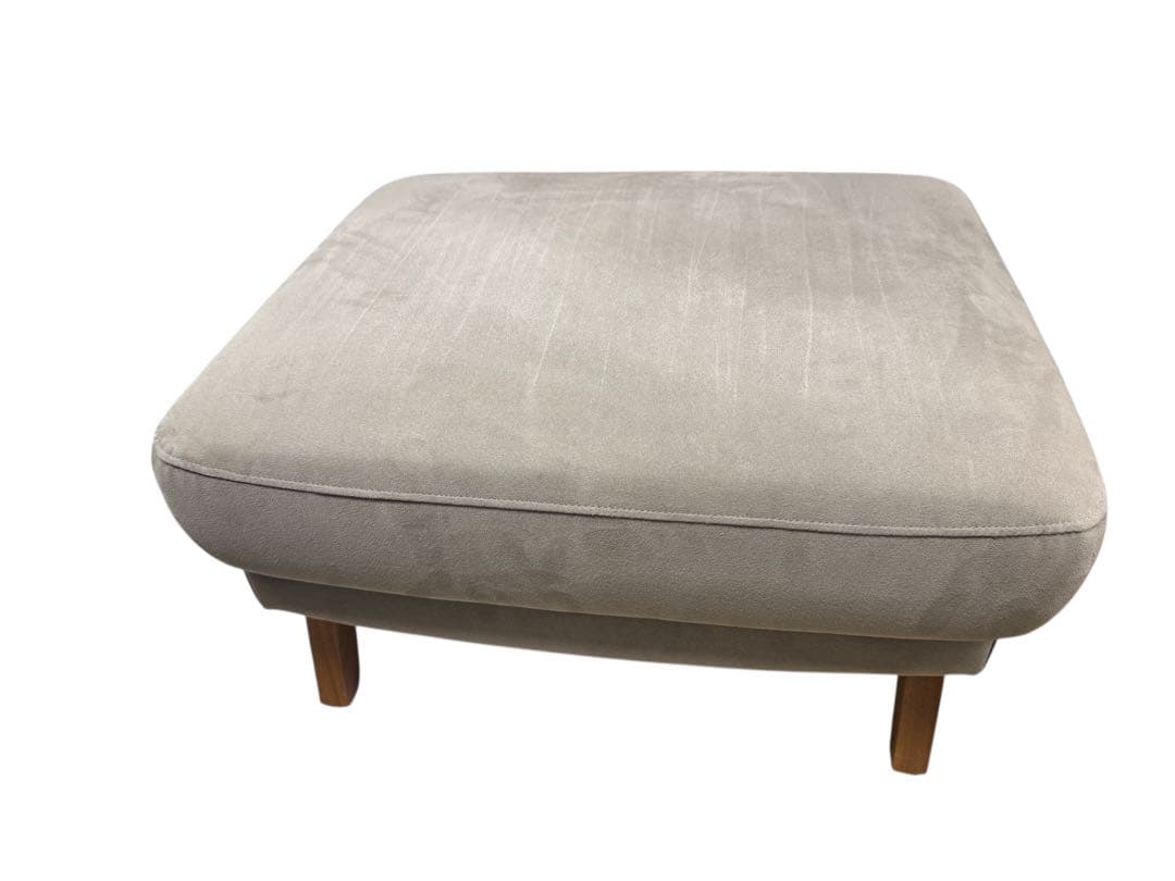 カリモク UU4656 スツール ウォールナットナチュラル ラムース