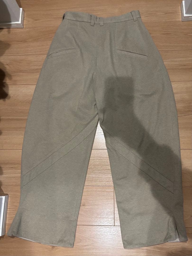 パンツ D Knuth Marf front slit pants