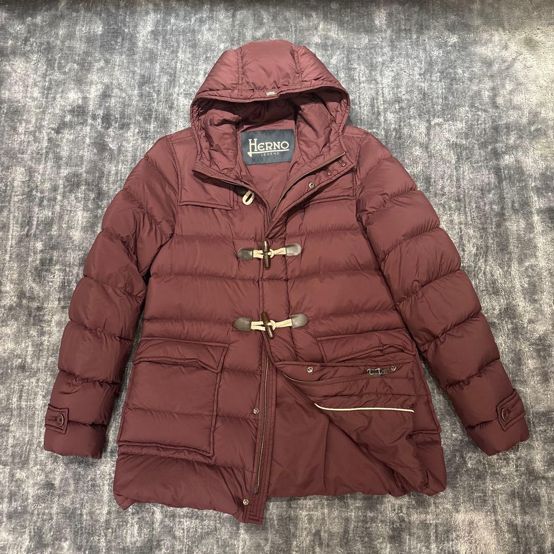 （ゆず子）美品 HERNO ヘルノ ダッフルダウンジャケット