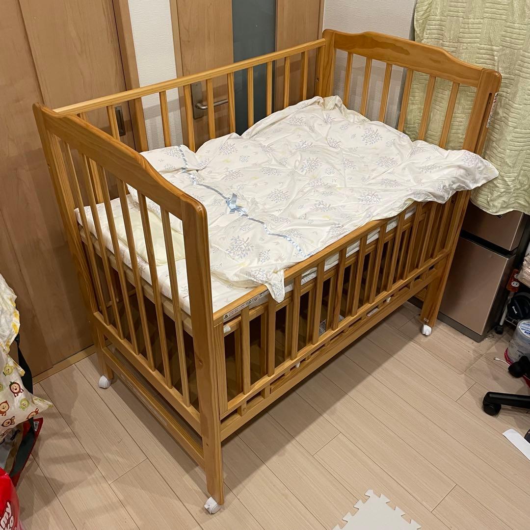 兵庫県 大阪府 KATOJI カトージ ベビーベット ハイタイプ ハイシート