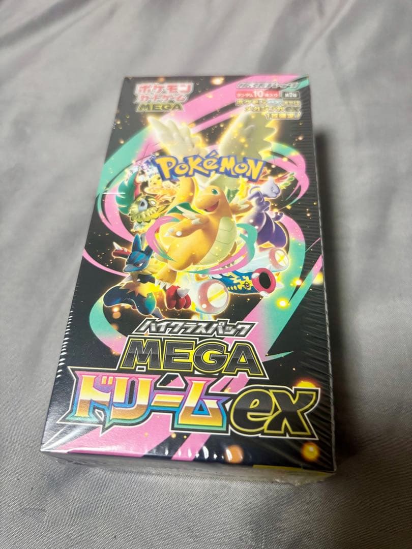 【シュリンク付き】ポケモンカードMEGAドリームex box