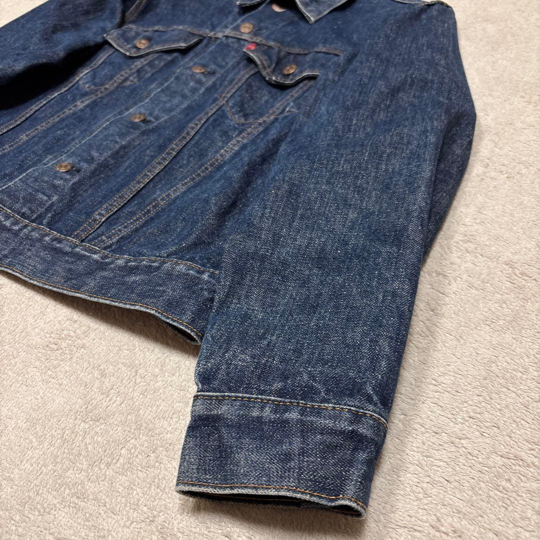 濃紺美品◎70sリーバイス 70505 USA製デニムジャケット40ケアタグ