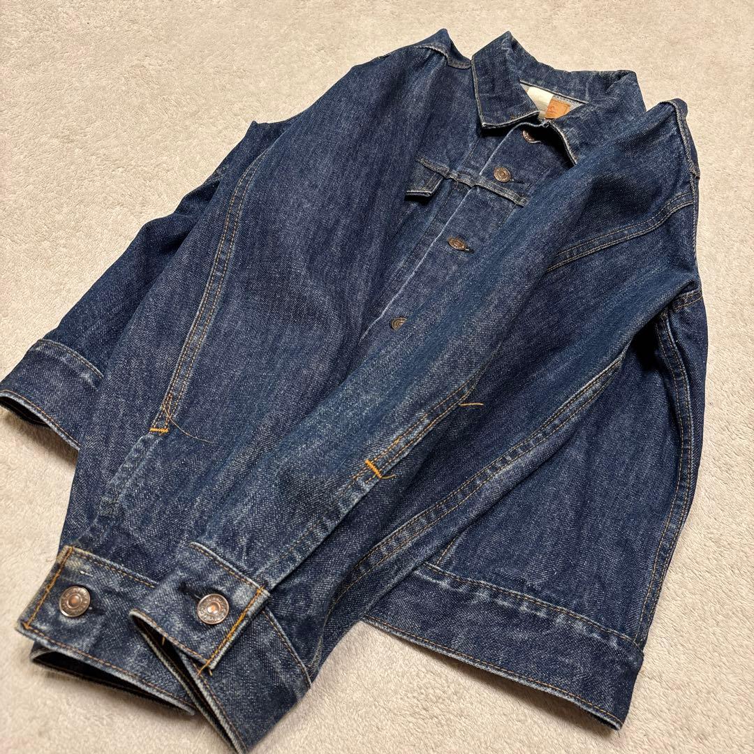 濃紺美品◎70sリーバイス 70505 USA製デニムジャケット40ケアタグ