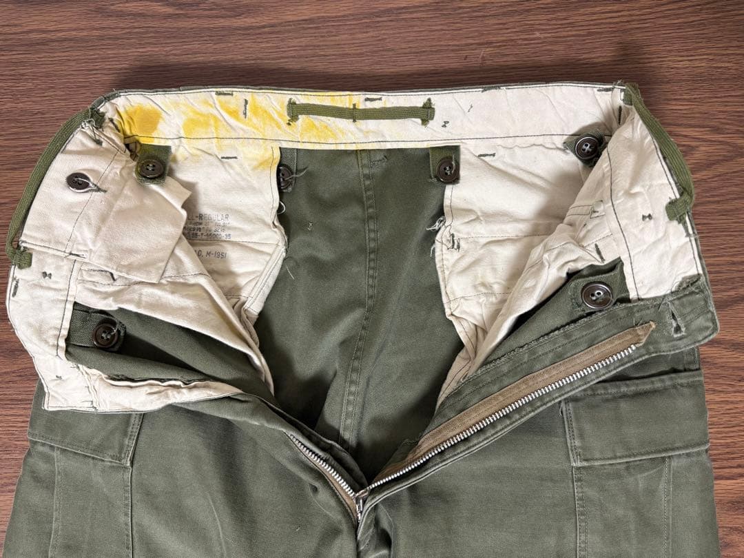 とも　50s U.S. ARMY M-51 フィールドパンツ カーゴ