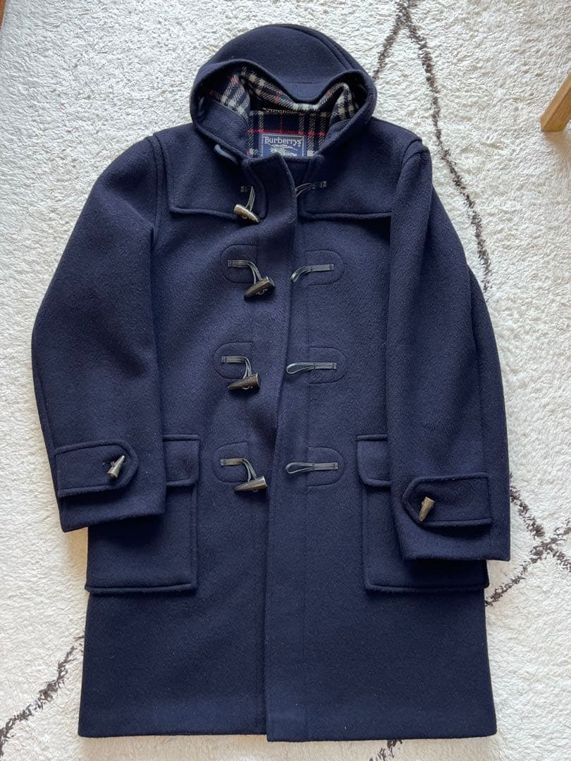 Burberrys ダッフルコート 英国製　ネイビー 1970-80購入品