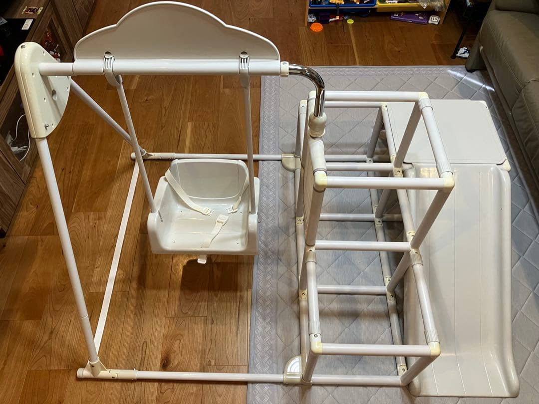 野中製作所 マイファーストキッズパーク 子供 ジャングル ジム すべり台 取説付