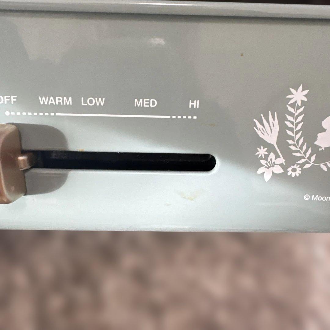 ムーミンコラボBRUNO コンパクトホットプレート グリーン