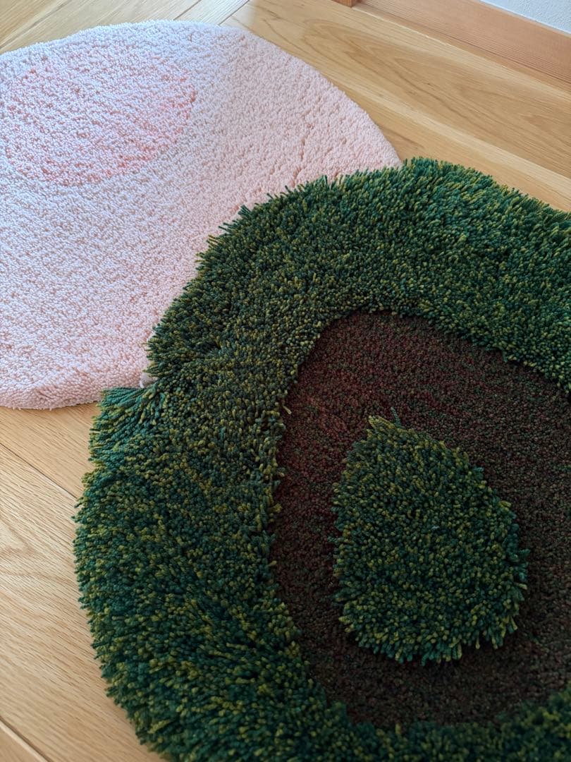 MIYOSHI RUG 円形ラグ 4点セット