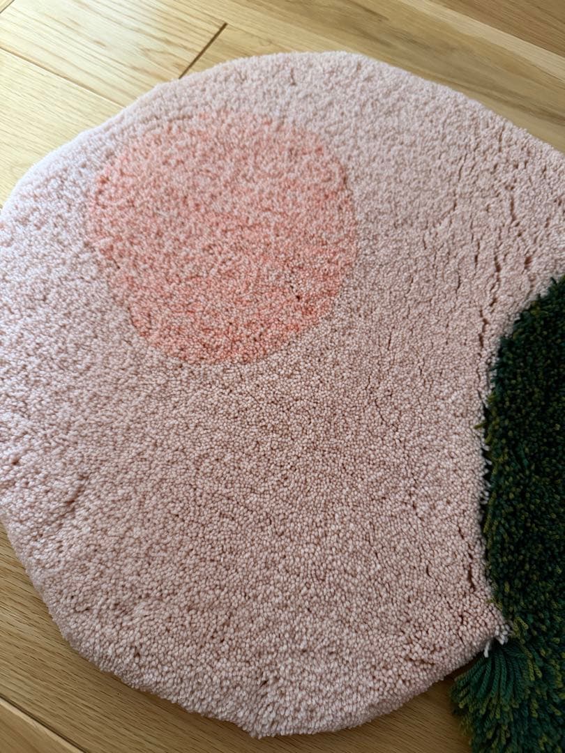 MIYOSHI RUG 円形ラグ 4点セット