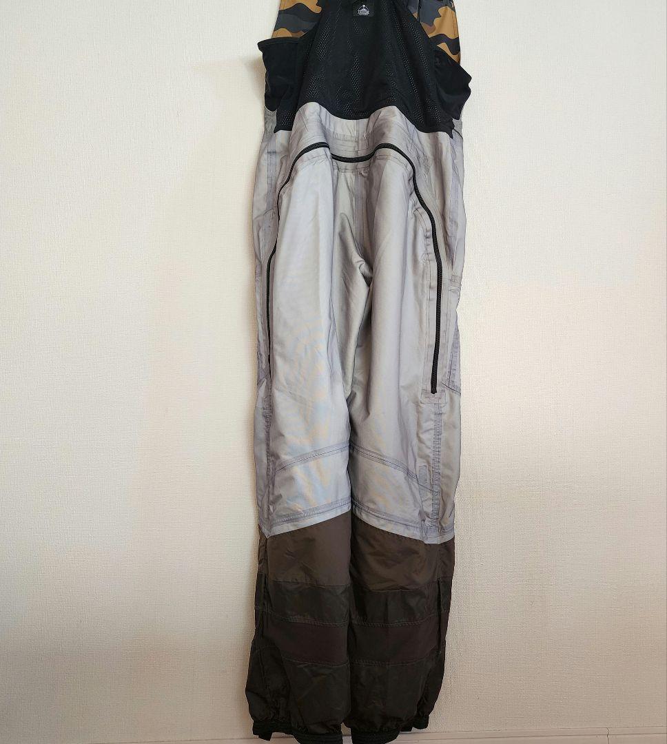 ■P.RHYTHM■スノーボード・スキーウェア ビブパンツ 迷彩