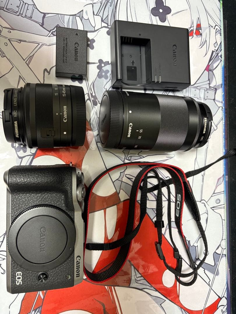 Canon Eos M6 markⅡ ダブルズームキット （シルバー）