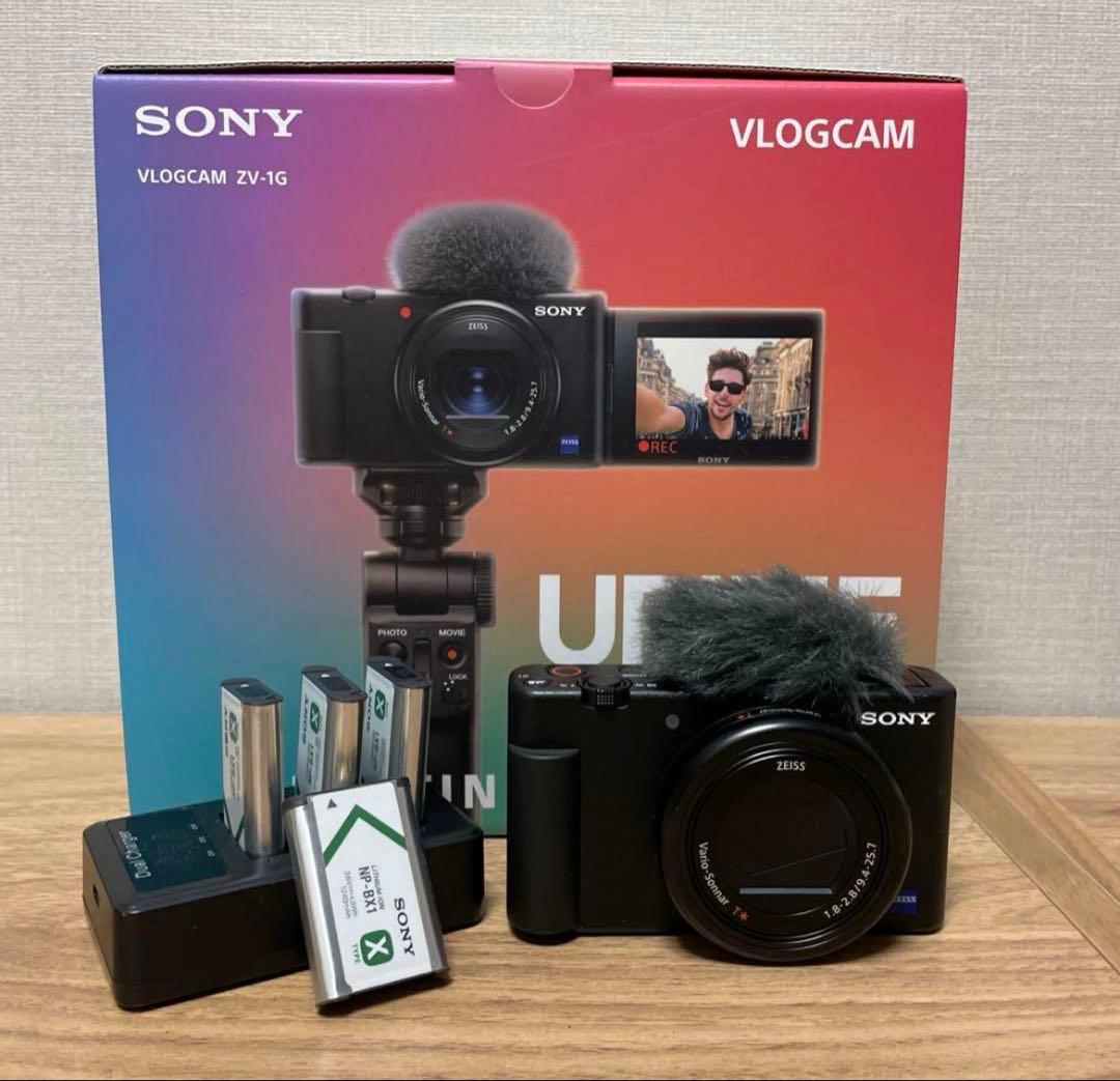 最終値下げ　美品 Sony VLOGCAM ZV-1 コンパクトデジタルカメラ