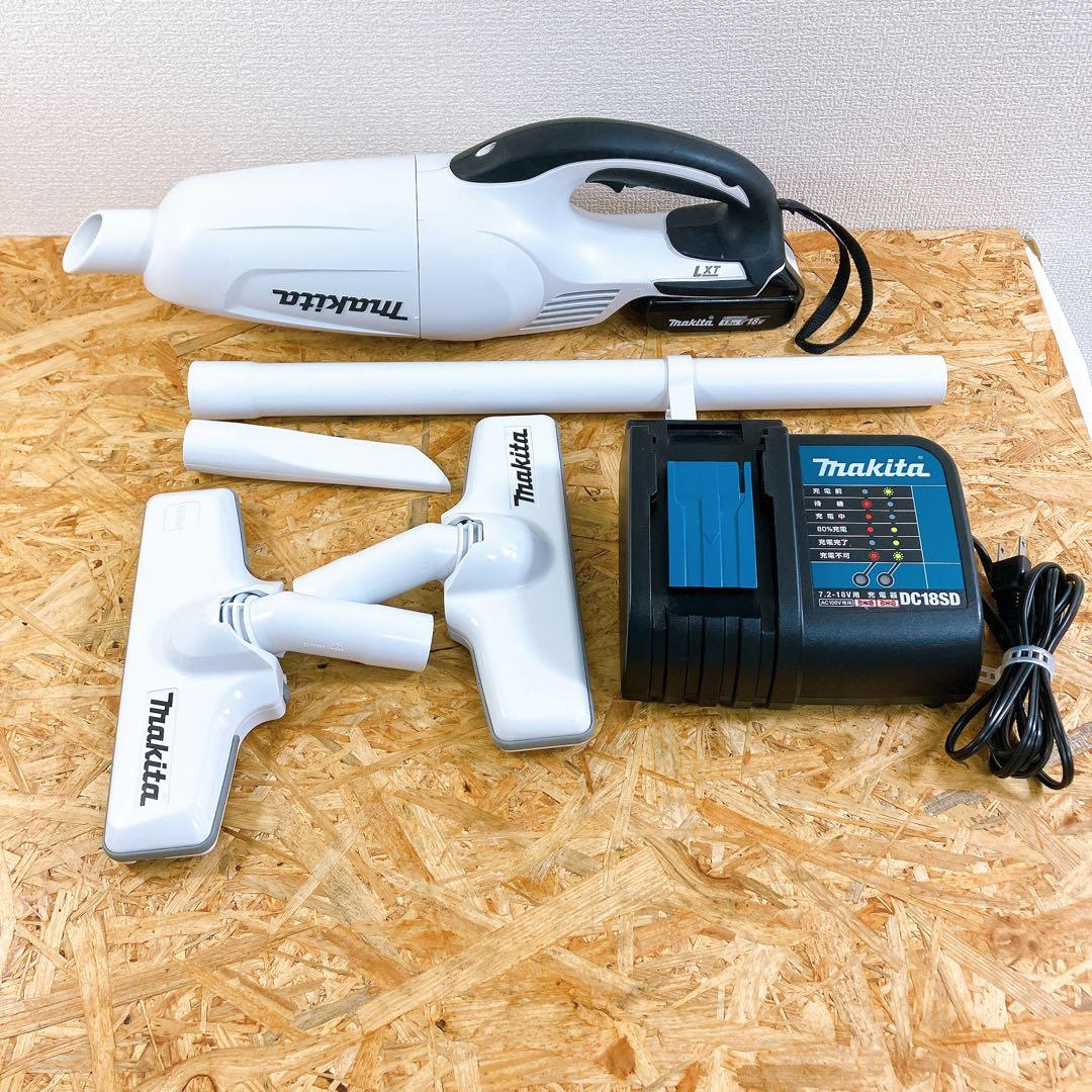 makita CL180FD 18V掃除機 純正バッテリー充電器付